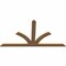 Ekena Millwork Richland Timber Gable Bracket, Western Red Cedar, 96"W x 52"H x 1 1/2"D x 5 1/2"F, 13/12 Pitch GBW096X52X0206RIC00SWR - alternate 3